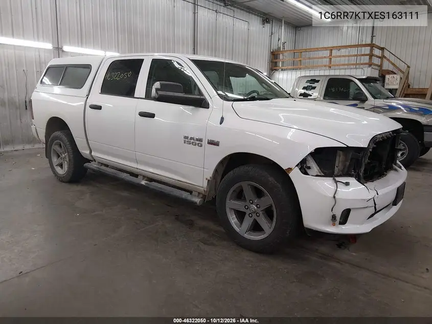 RAM 1500 2014, VIN 1C6RR7KTXES163111