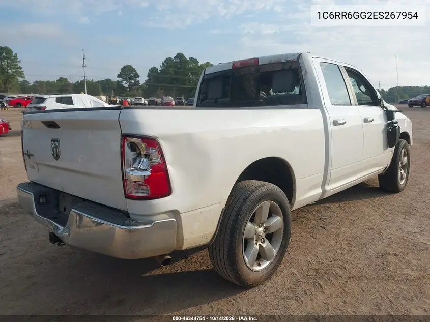 2014 RAM 1500 VIN 1C6RR6GG2ES267954 — фото 3