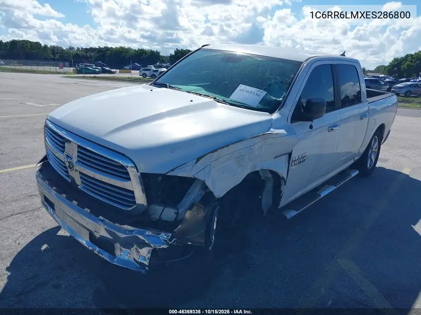 2014 RAM 1500 VIN 1C6RR6LMXES286800 — фото 2
