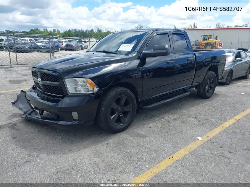 2015 RAM 1500 VIN 1C6RR6FT4FS582707 — фото 2