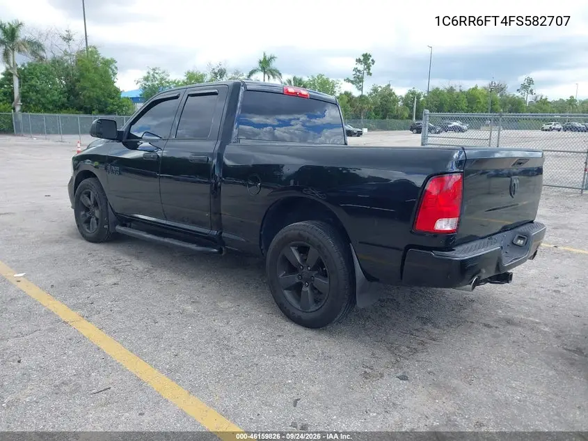 2015 RAM 1500 VIN 1C6RR6FT4FS582707 — фото 3