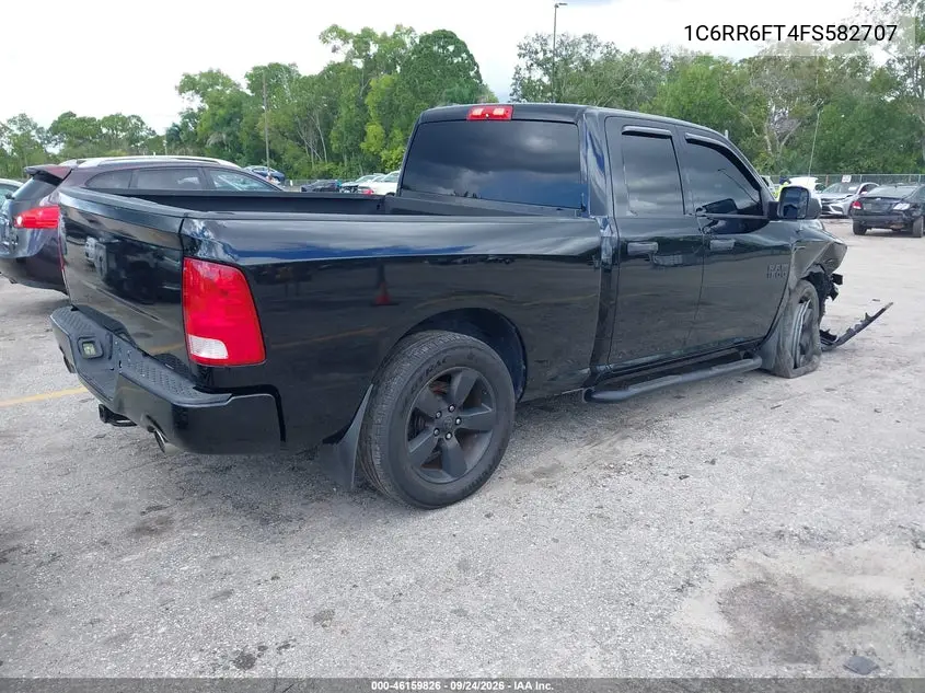 2015 RAM 1500 VIN 1C6RR6FT4FS582707 — фото 4