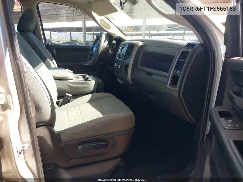 2015 RAM 1500 VIN 1C6RR6FT1FS565153 — фото 5