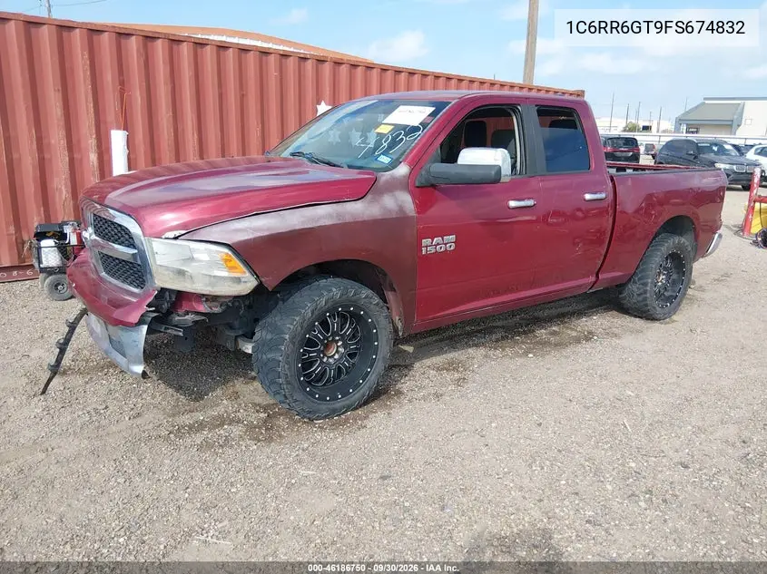 2015 RAM 1500 VIN 1C6RR6GT9FS674832 — фото 2