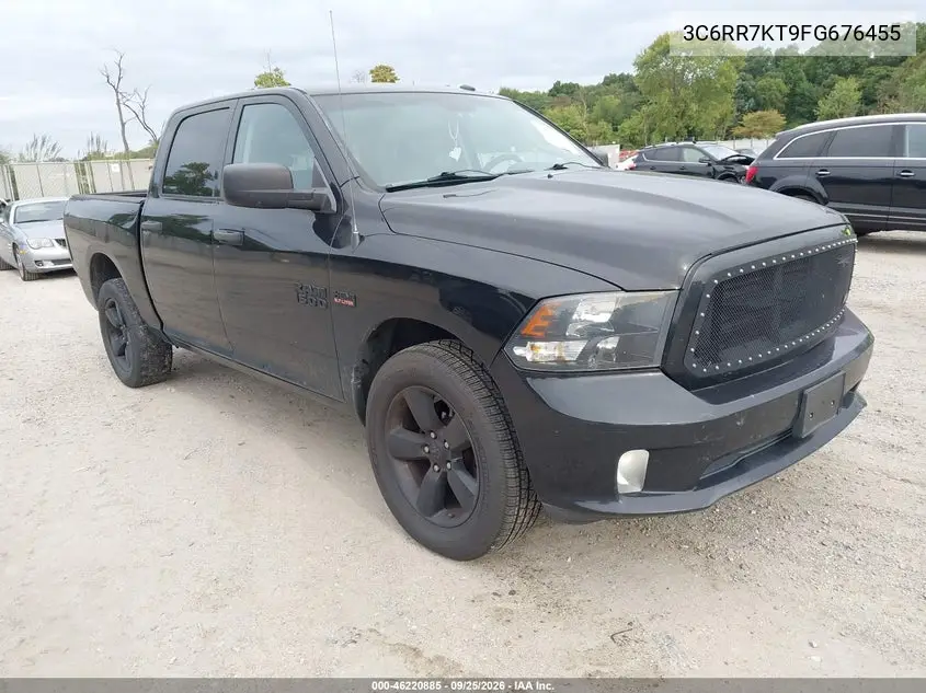 RAM 1500 2015, VIN 3C6RR7KT9FG676455