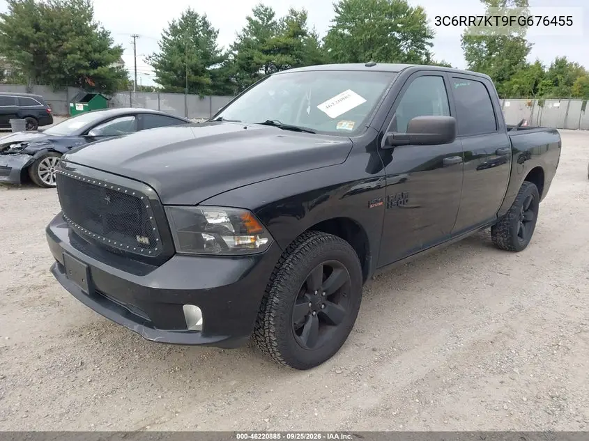 2015 RAM 1500 VIN 3C6RR7KT9FG676455 — фото 2