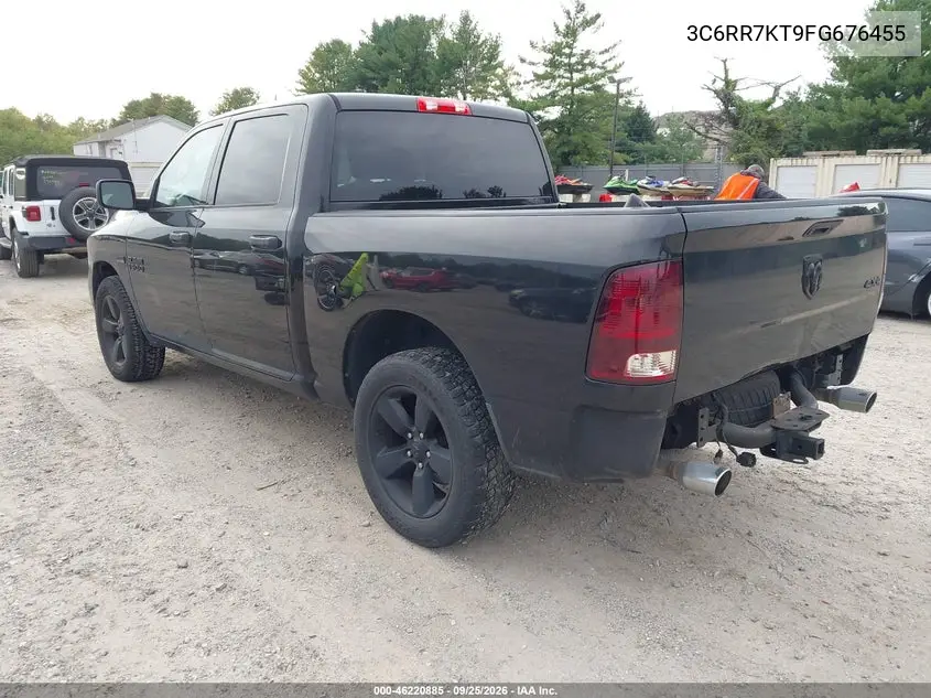 2015 RAM 1500 VIN 3C6RR7KT9FG676455 — фото 3