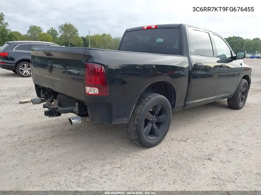 2015 RAM 1500 VIN 3C6RR7KT9FG676455 — фото 4