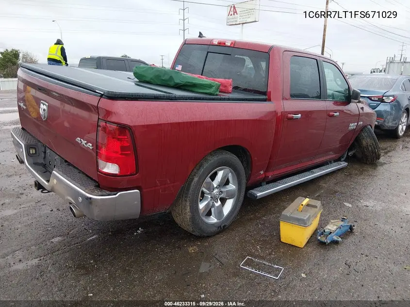 2015 RAM 1500 VIN 1C6RR7LT1FS671029 — фото 4