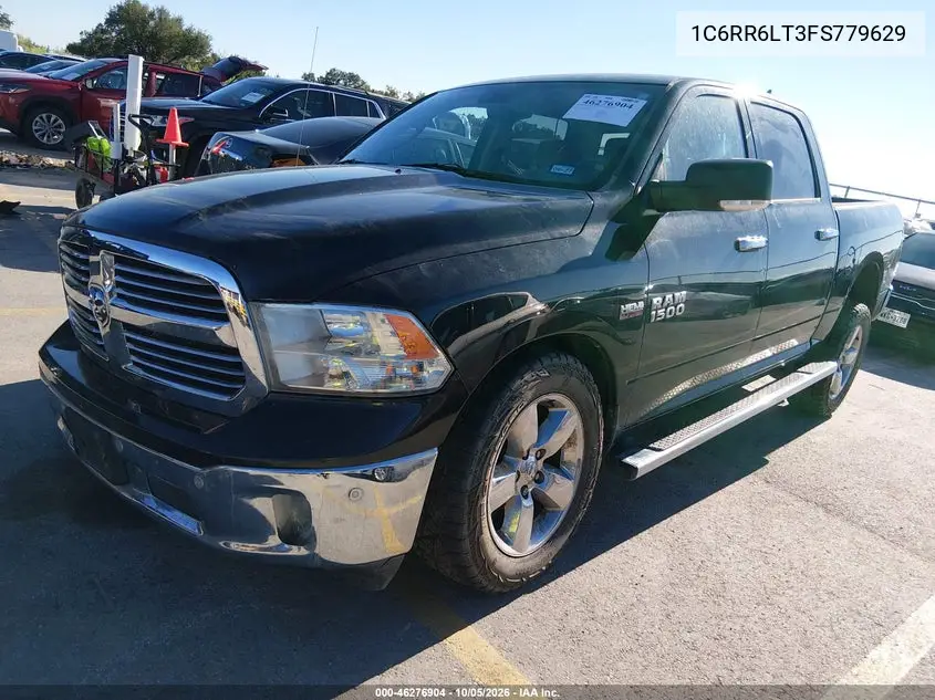 2015 RAM 1500 VIN 1C6RR6LT3FS779629 — фото 3