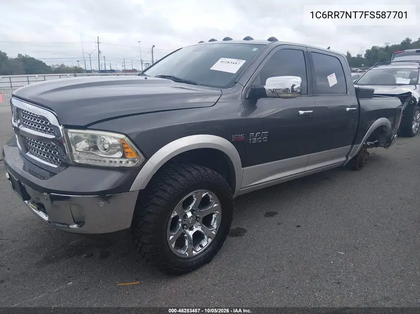 2015 RAM 1500 VIN 1C6RR7NT7FS587701 — фото 2