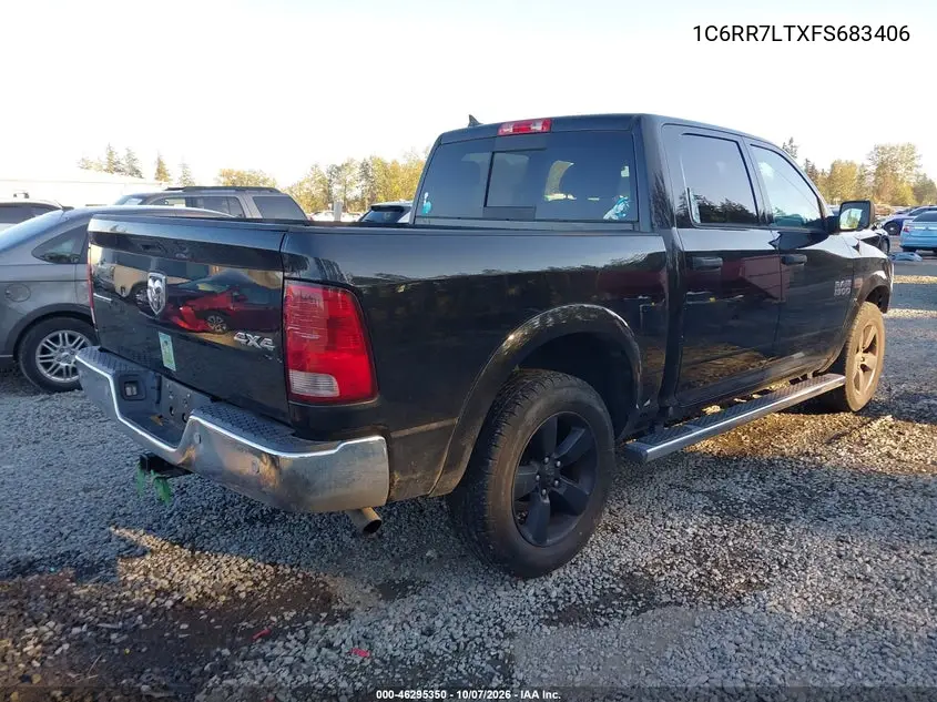 2015 RAM 1500 VIN 1C6RR7LTXFS683406 — фото 4