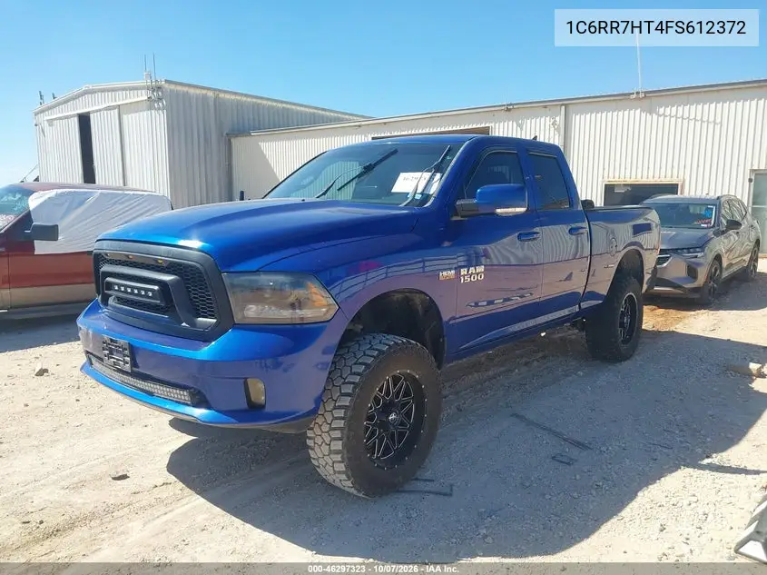 2015 RAM 1500 VIN 1C6RR7HT4FS612372 — фото 2