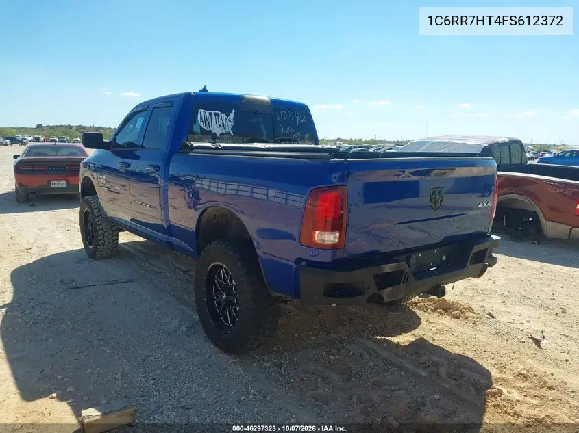 2015 RAM 1500 VIN 1C6RR7HT4FS612372 — фото 3