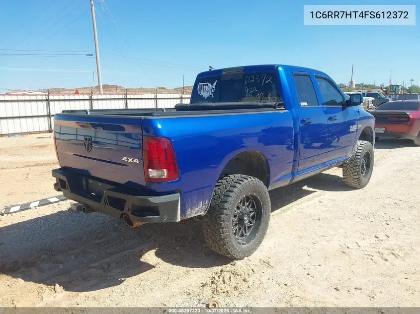 2015 RAM 1500 VIN 1C6RR7HT4FS612372 — фото 4