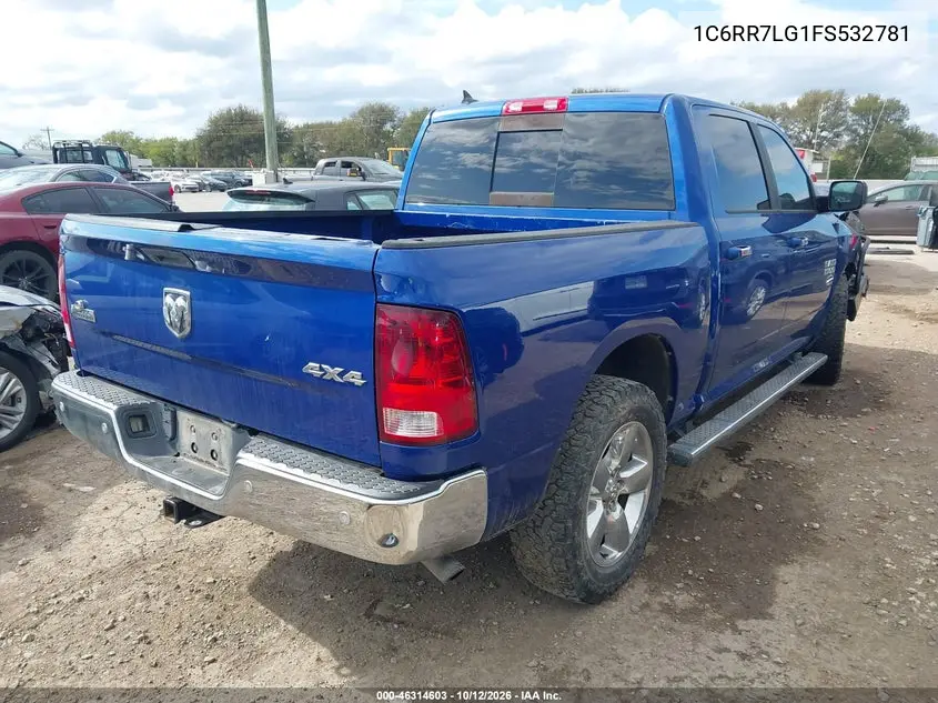 2015 RAM 1500 VIN 1C6RR7LG1FS532781 — фото 4