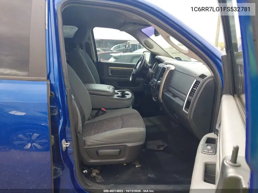 2015 RAM 1500 VIN 1C6RR7LG1FS532781 — фото 5