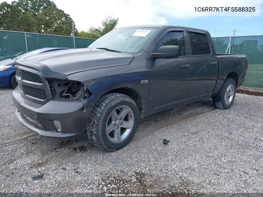 2015 RAM 1500 VIN 1C6RR7KT4FS588325 — фото 2