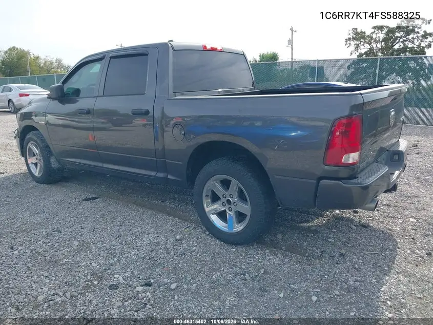 2015 RAM 1500 VIN 1C6RR7KT4FS588325 — фото 3