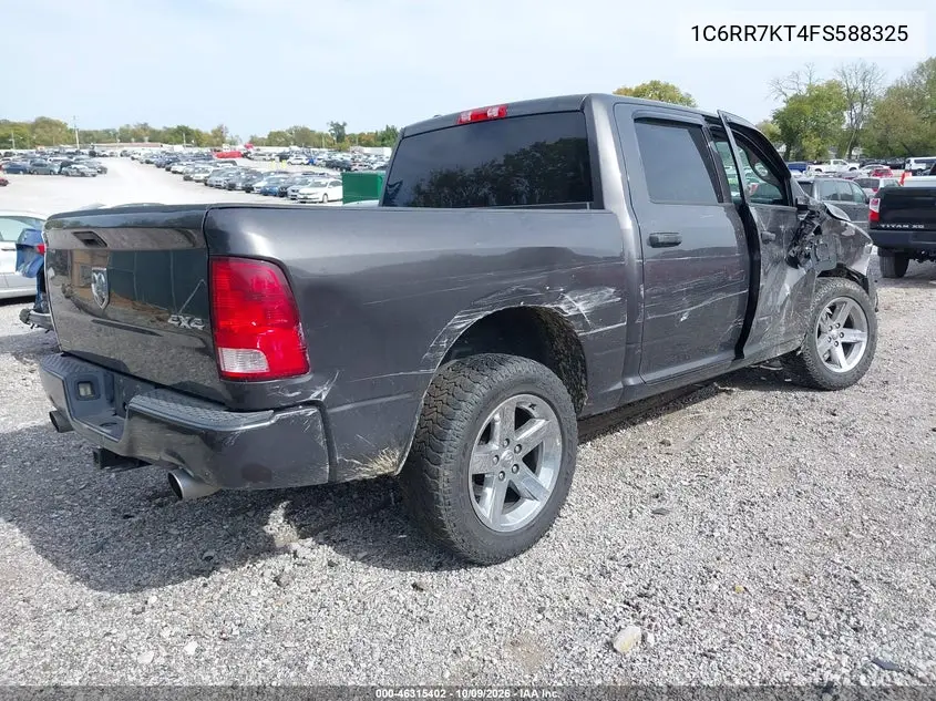 2015 RAM 1500 VIN 1C6RR7KT4FS588325 — фото 4
