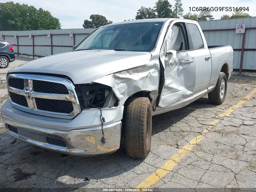 2015 RAM 1500 VIN 1C6RR6GG9FS516994 — фото 2
