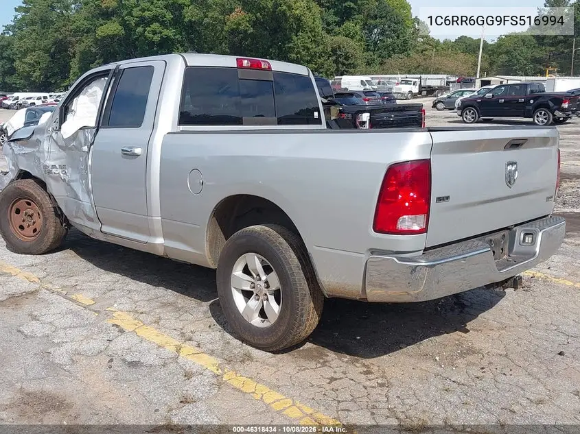 2015 RAM 1500 VIN 1C6RR6GG9FS516994 — фото 3
