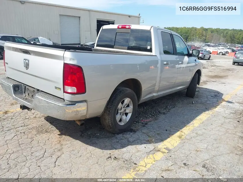 2015 RAM 1500 VIN 1C6RR6GG9FS516994 — фото 4