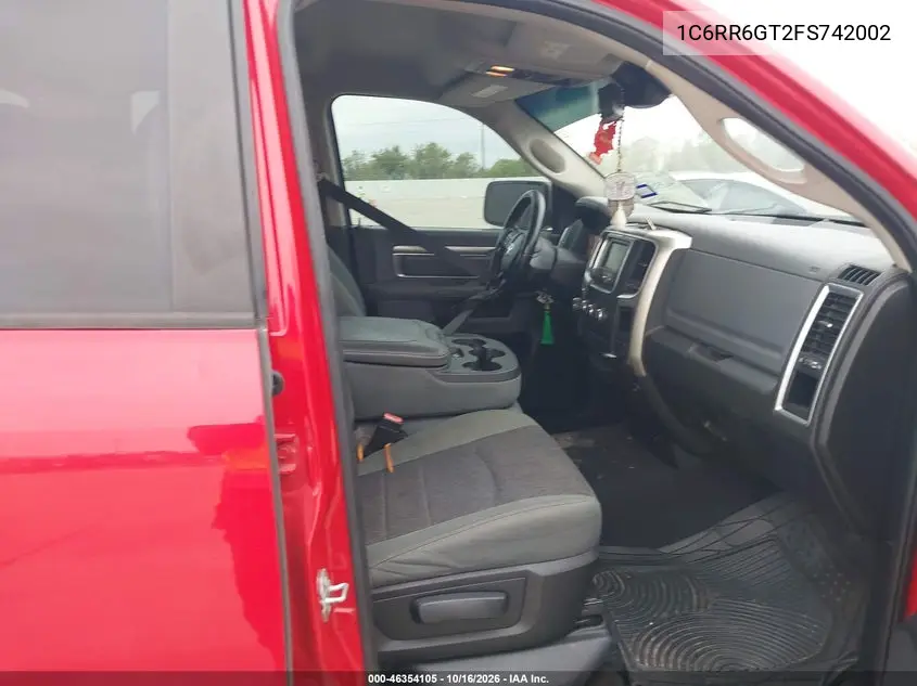 2015 RAM 1500 VIN 1C6RR6GT2FS742002 — фото 5