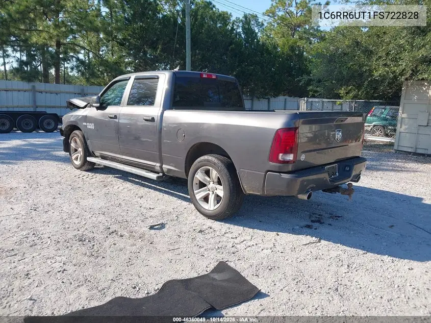 2015 RAM 1500 VIN 1C6RR6UT1FS722828 — фото 3