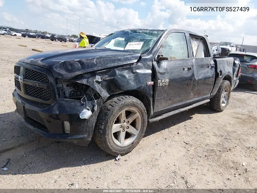 2015 RAM 1500 VIN 1C6RR7KT0FS527439 — фото 2