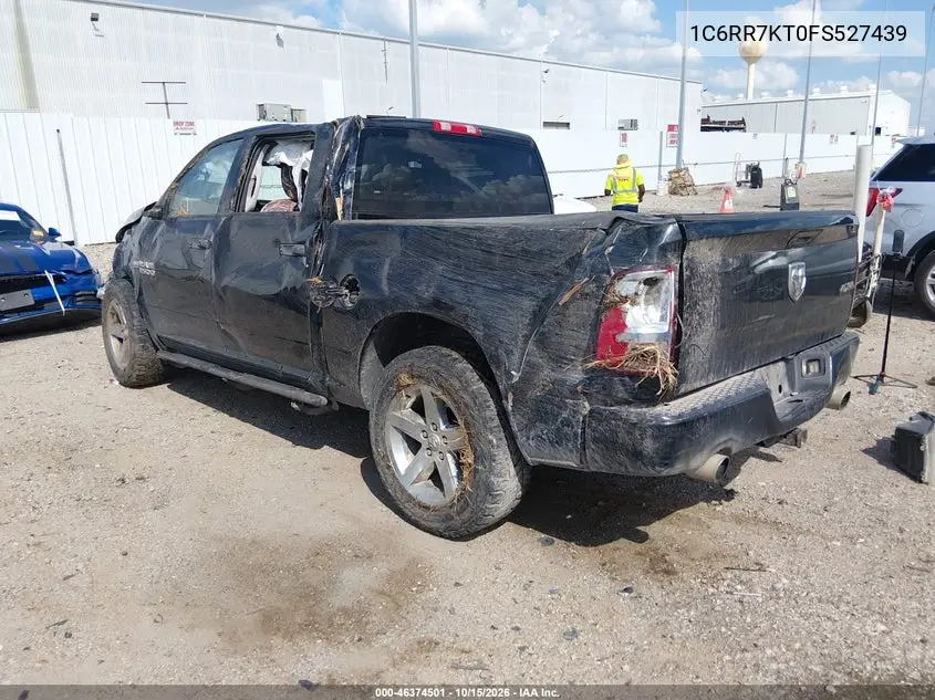 2015 RAM 1500 VIN 1C6RR7KT0FS527439 — фото 3
