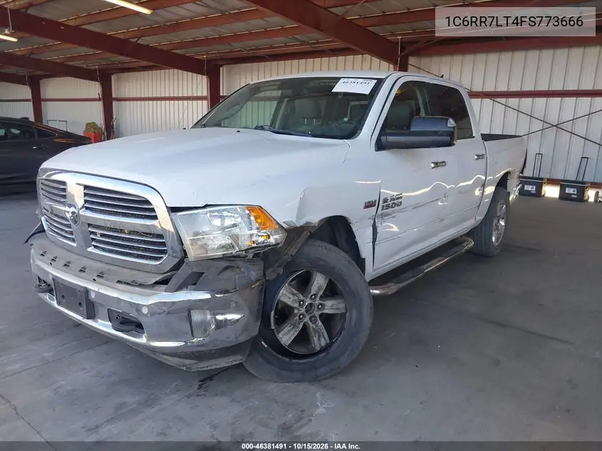 2015 RAM 1500 VIN 1C6RR7LT4FS773666 — фото 2