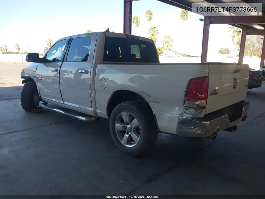 2015 RAM 1500 VIN 1C6RR7LT4FS773666 — фото 3