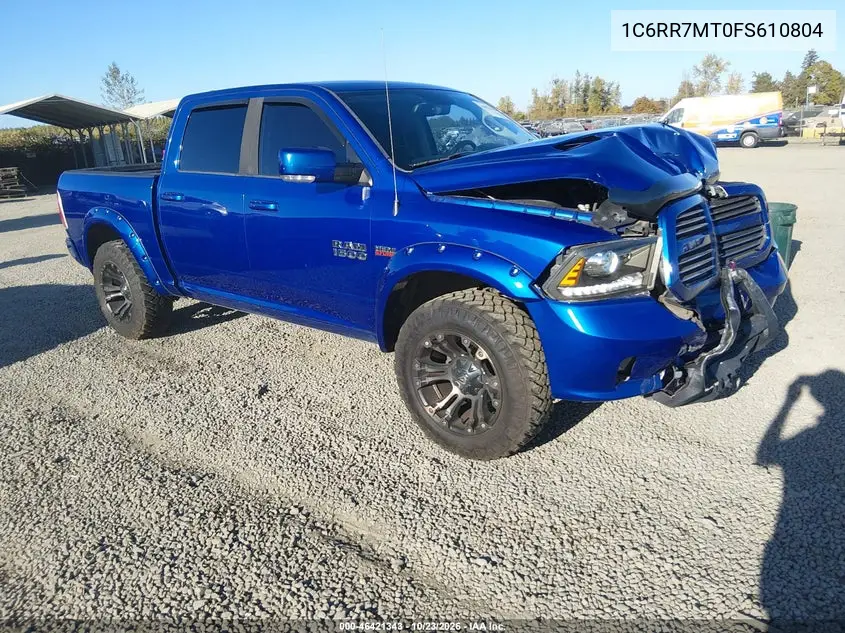 RAM 1500 2015, VIN 1C6RR7MT0FS610804
