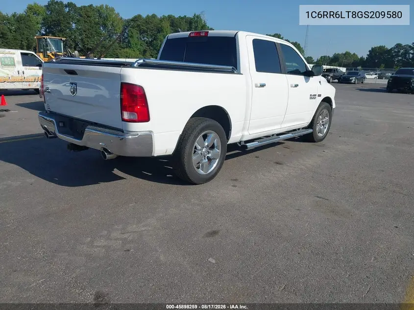 2016 RAM 1500 VIN 1C6RR6LT8GS209580 — фото 4