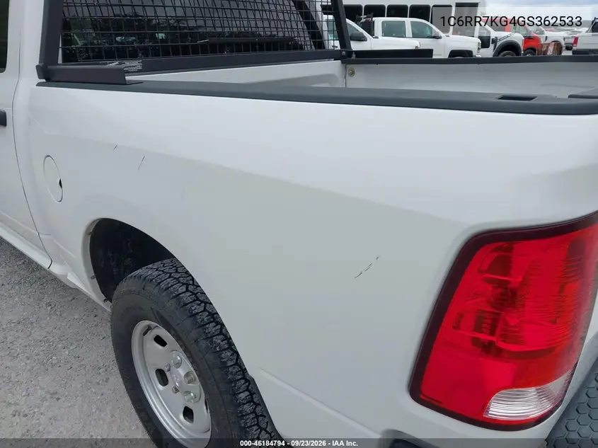 2016 RAM 1500 VIN 1C6RR7KG4GS362533 — фото 14
