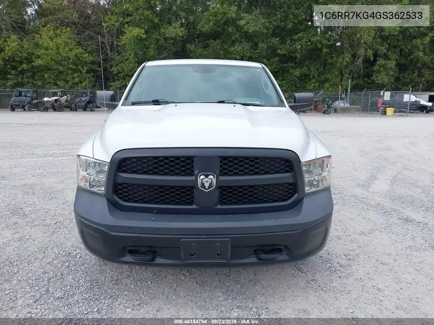 2016 RAM 1500 VIN 1C6RR7KG4GS362533 — фото 16