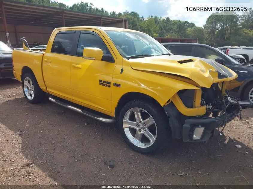 RAM 1500 2016, VIN 1C6RR6MT6GS332695