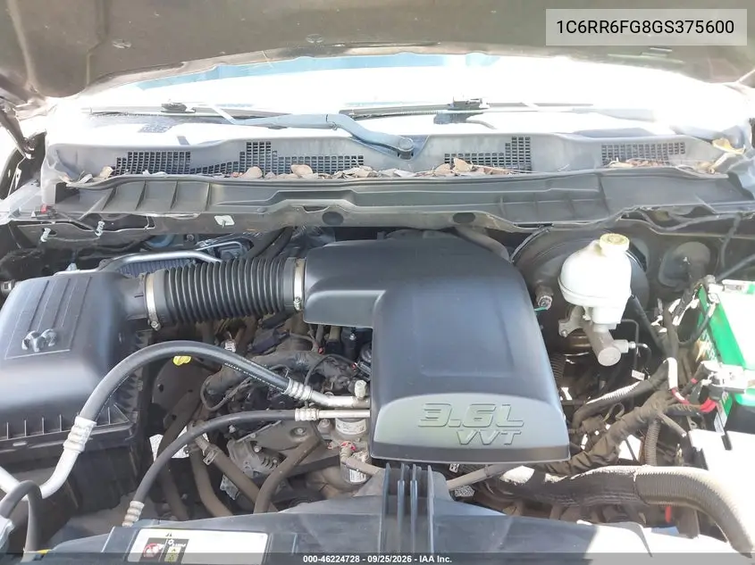 2016 RAM 1500 VIN 1C6RR6FG8GS375600 — фото 10