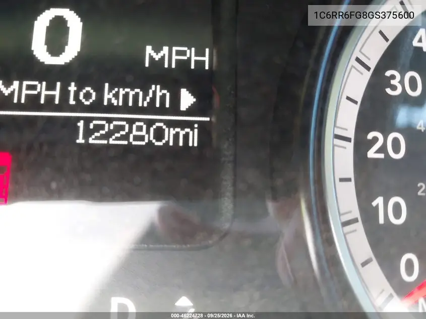 2016 RAM 1500 VIN 1C6RR6FG8GS375600 — фото 20