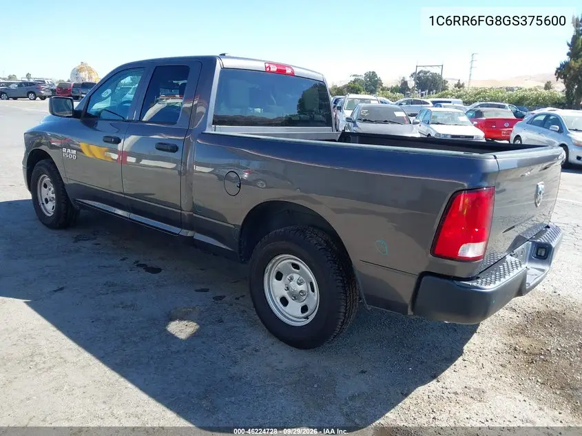RAM 1500 2016, VIN 1C6RR6FG8GS375600
