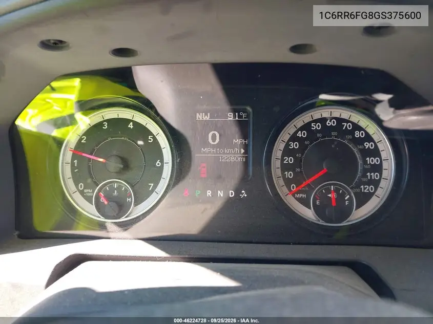 2016 RAM 1500 VIN 1C6RR6FG8GS375600 — фото 7