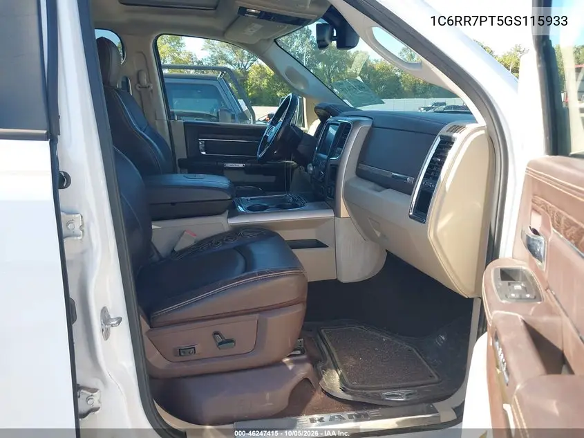 2016 RAM 1500 VIN 1C6RR7PT5GS115933 — фото 5
