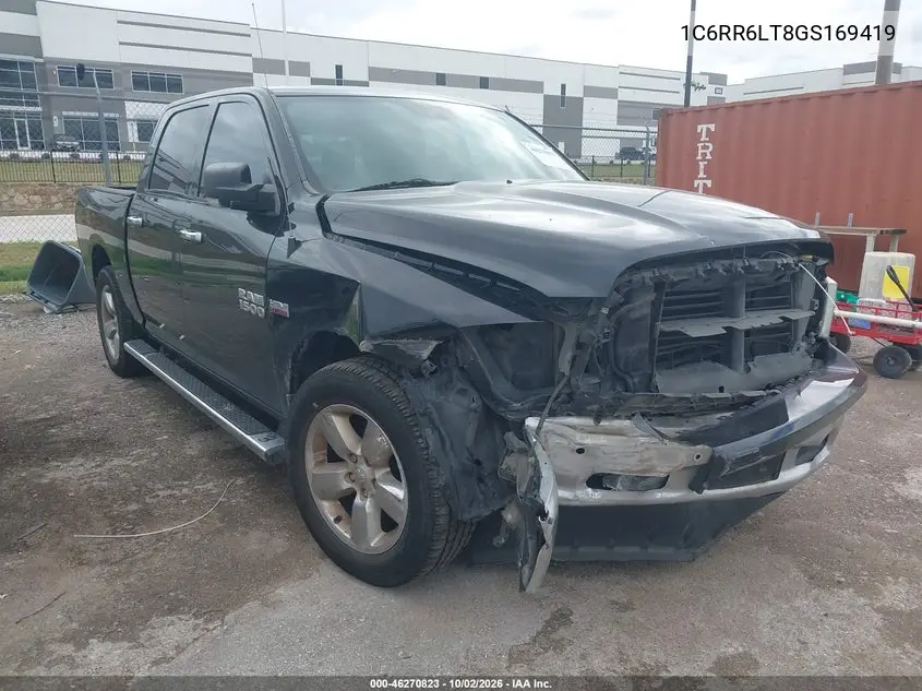 RAM 1500 2016, VIN 1C6RR6LT8GS169419