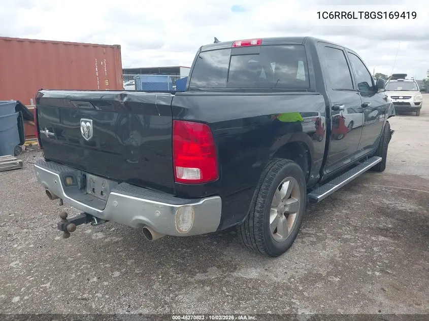 2016 RAM 1500 VIN 1C6RR6LT8GS169419 — фото 4