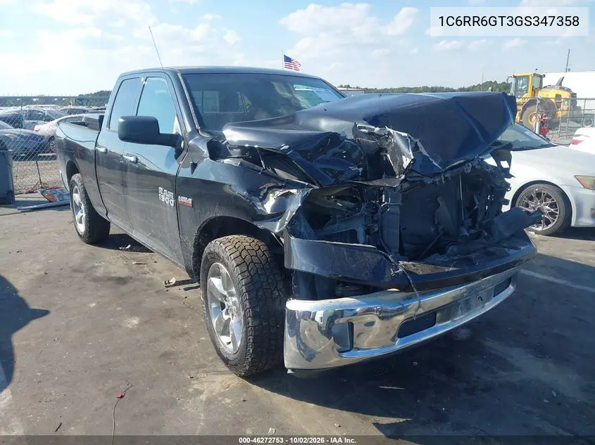 RAM 1500 2016, VIN 1C6RR6GT3GS347358