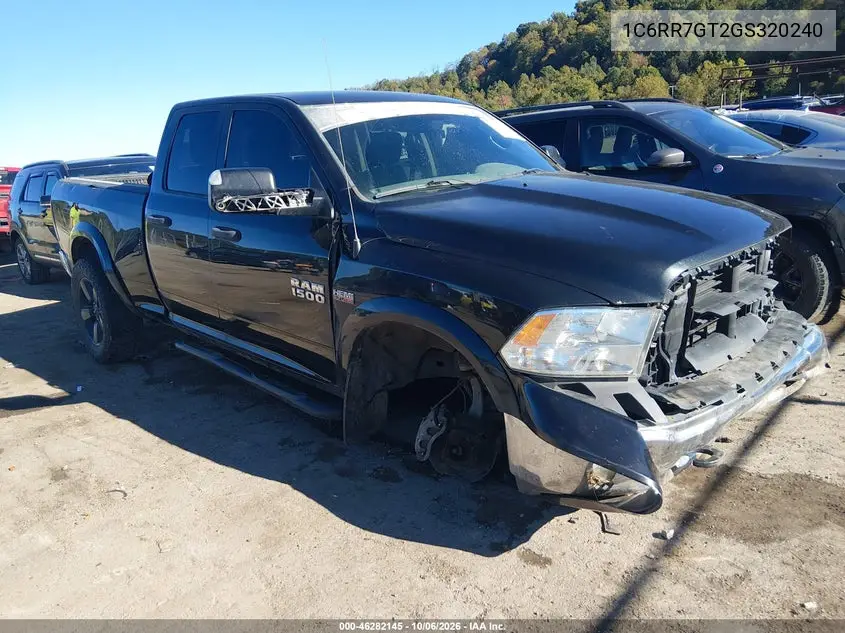 RAM 1500 2016, VIN 1C6RR7GT2GS320240