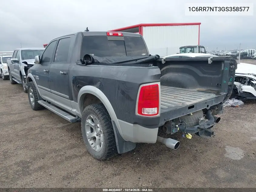 2016 RAM 1500 VIN 1C6RR7NT3GS358577 — фото 3