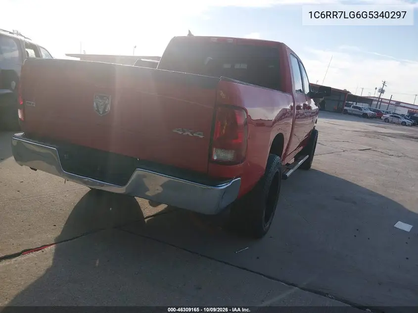 2016 RAM 1500 VIN 1C6RR7LG6GS340297 — фото 4