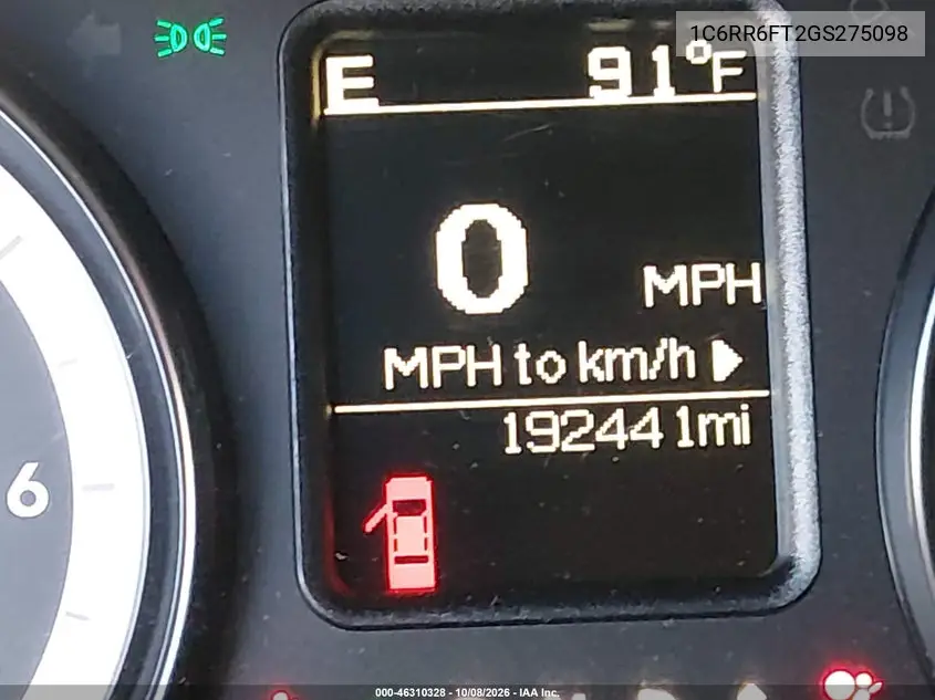 2016 RAM 1500 VIN 1C6RR6FT2GS275098 — фото 15